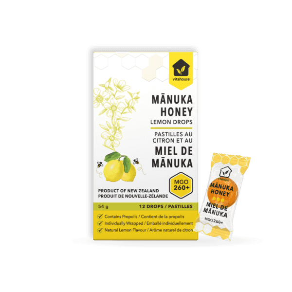 【維他堡】麥蘆卡蜂蜜 MGO 260+ 潤喉糖
